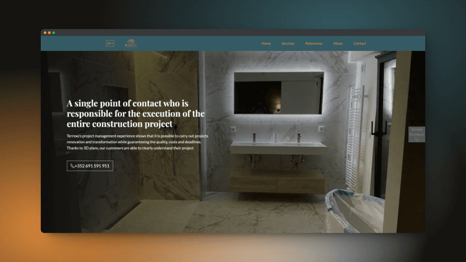 Terrexo - Construction and Furniture Services screenshot 2