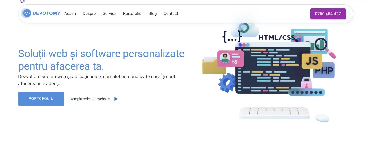 Portfolio Image for https://devotomy.ro